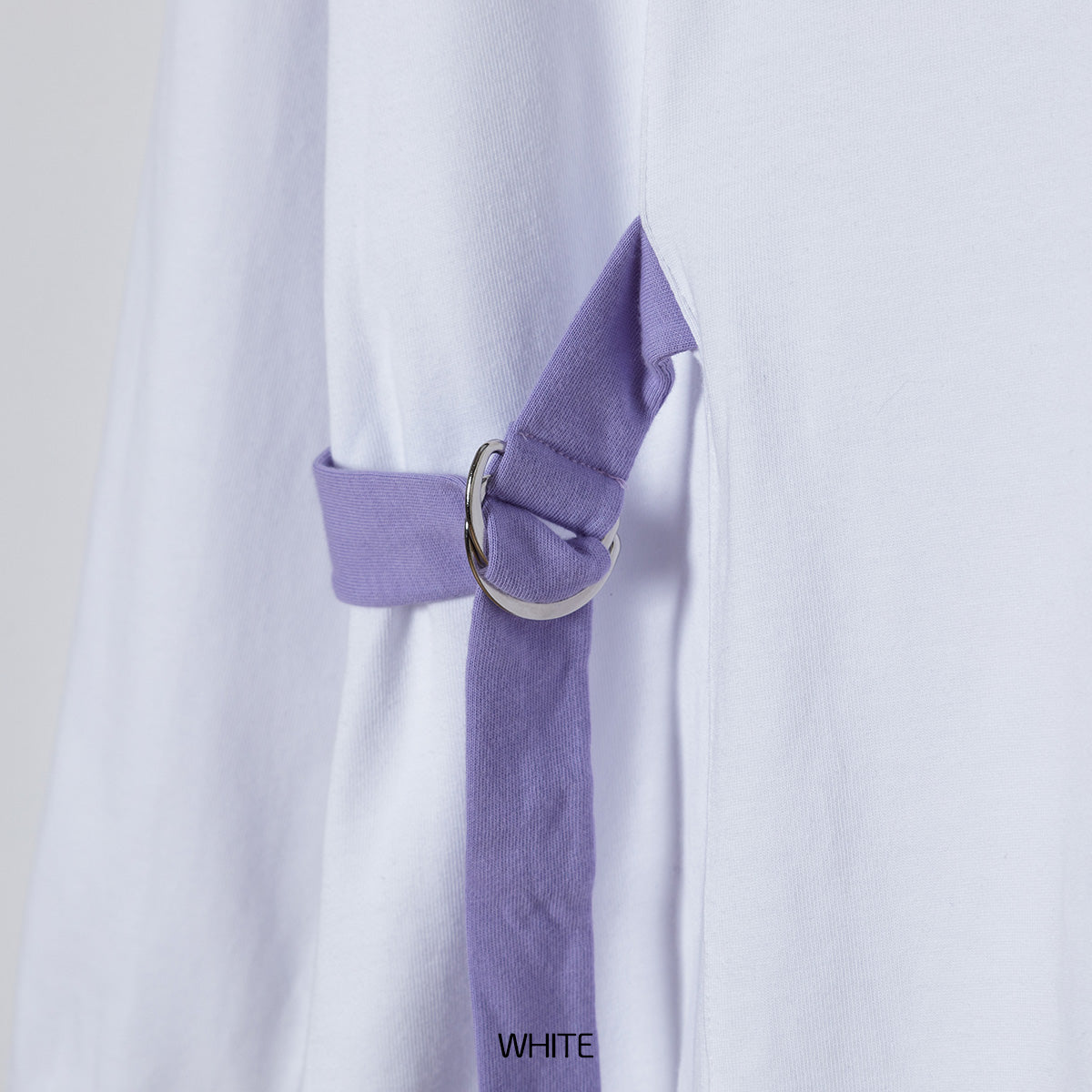 【クロミ×mew】ベルト LS Tシャツ(BLACK/WHITE)