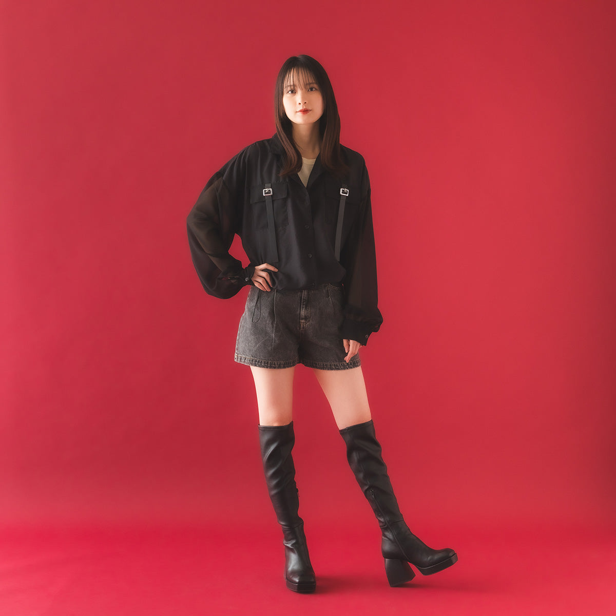 【mew】シアーブルゾン