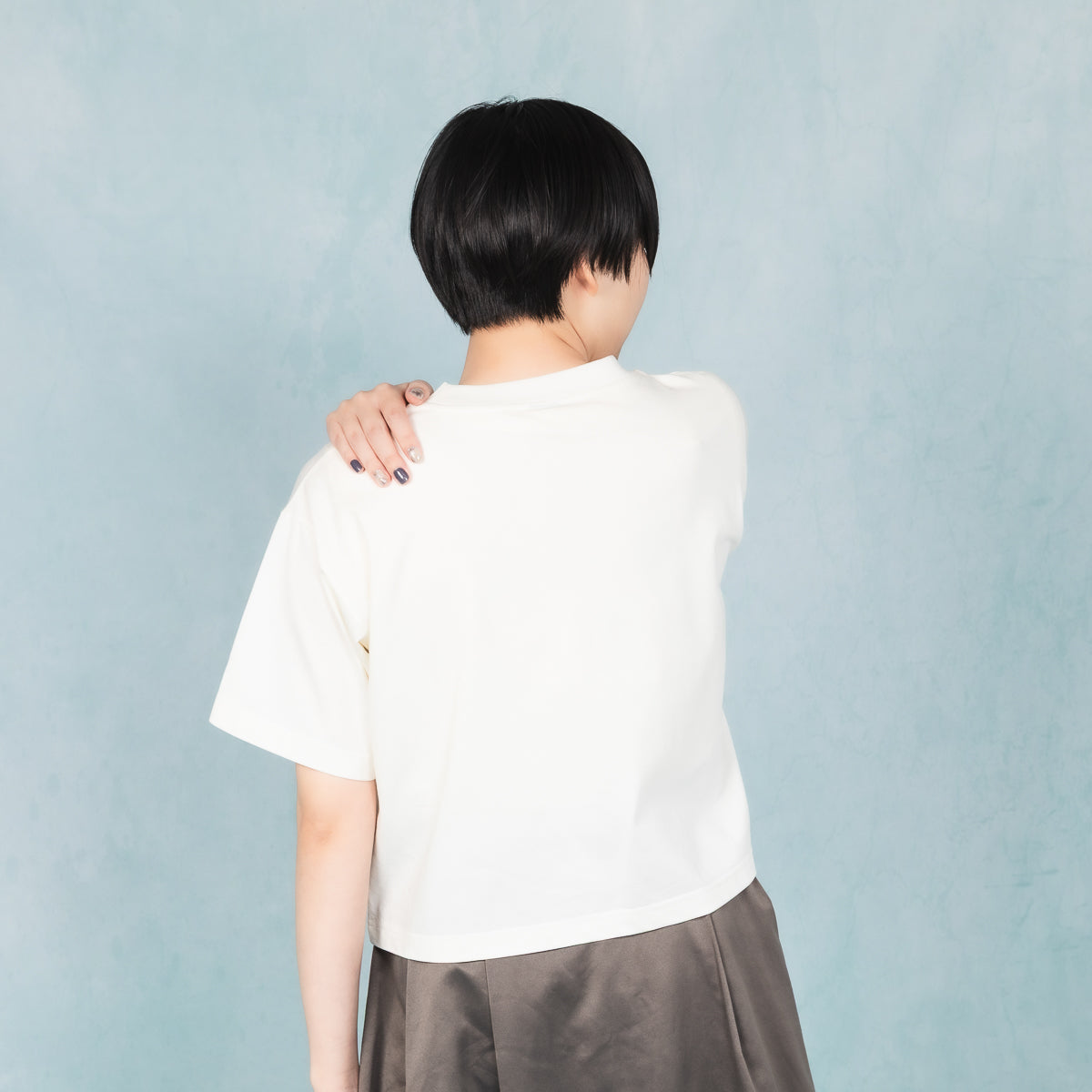 【cielkocka】Cumulus Tシャツ(ショート丈)