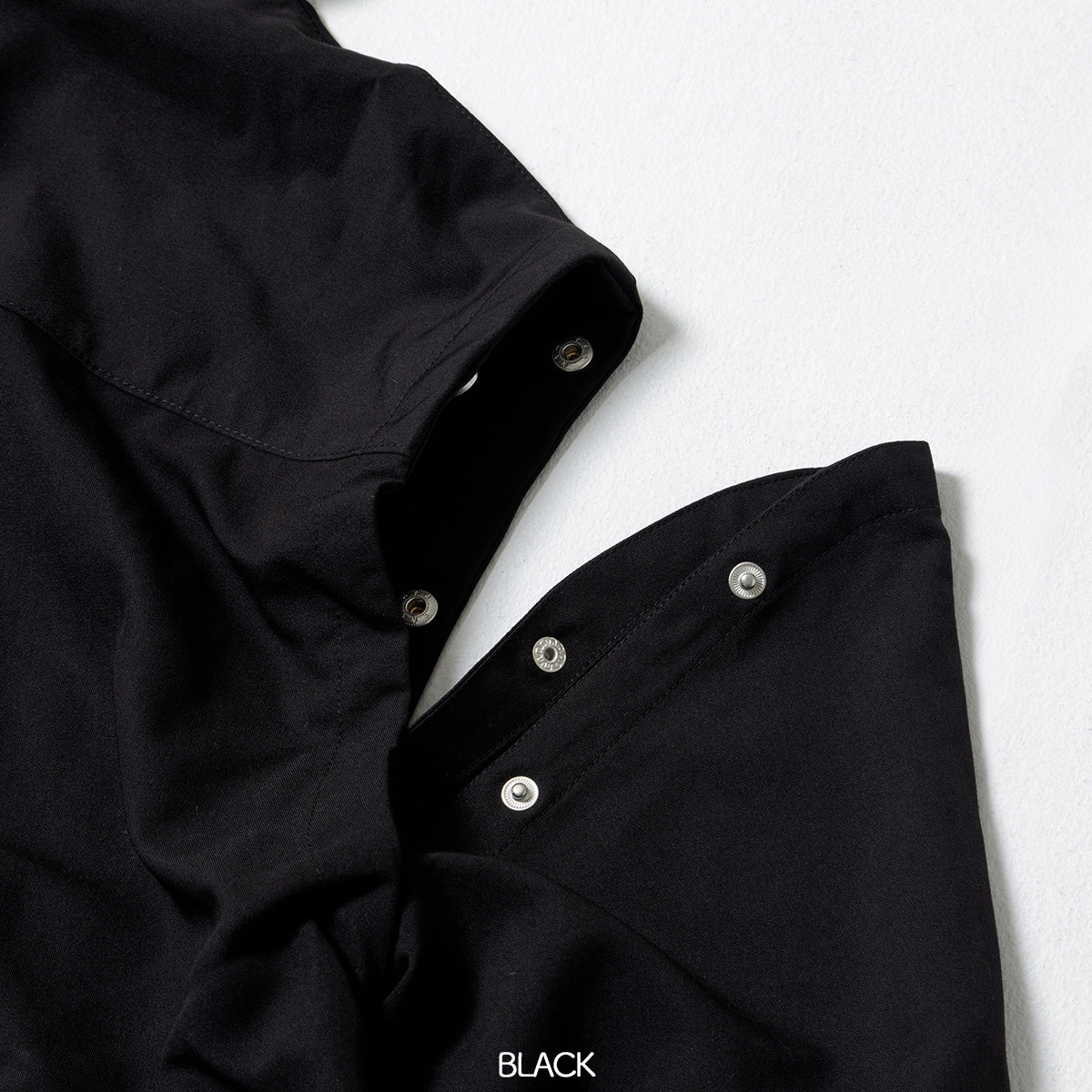 【mew】3WAYフードシャツ(GRAY/BLACK)