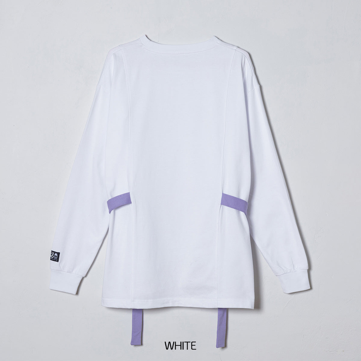 【クロミ×mew】ベルト LS Tシャツ(BLACK/WHITE)