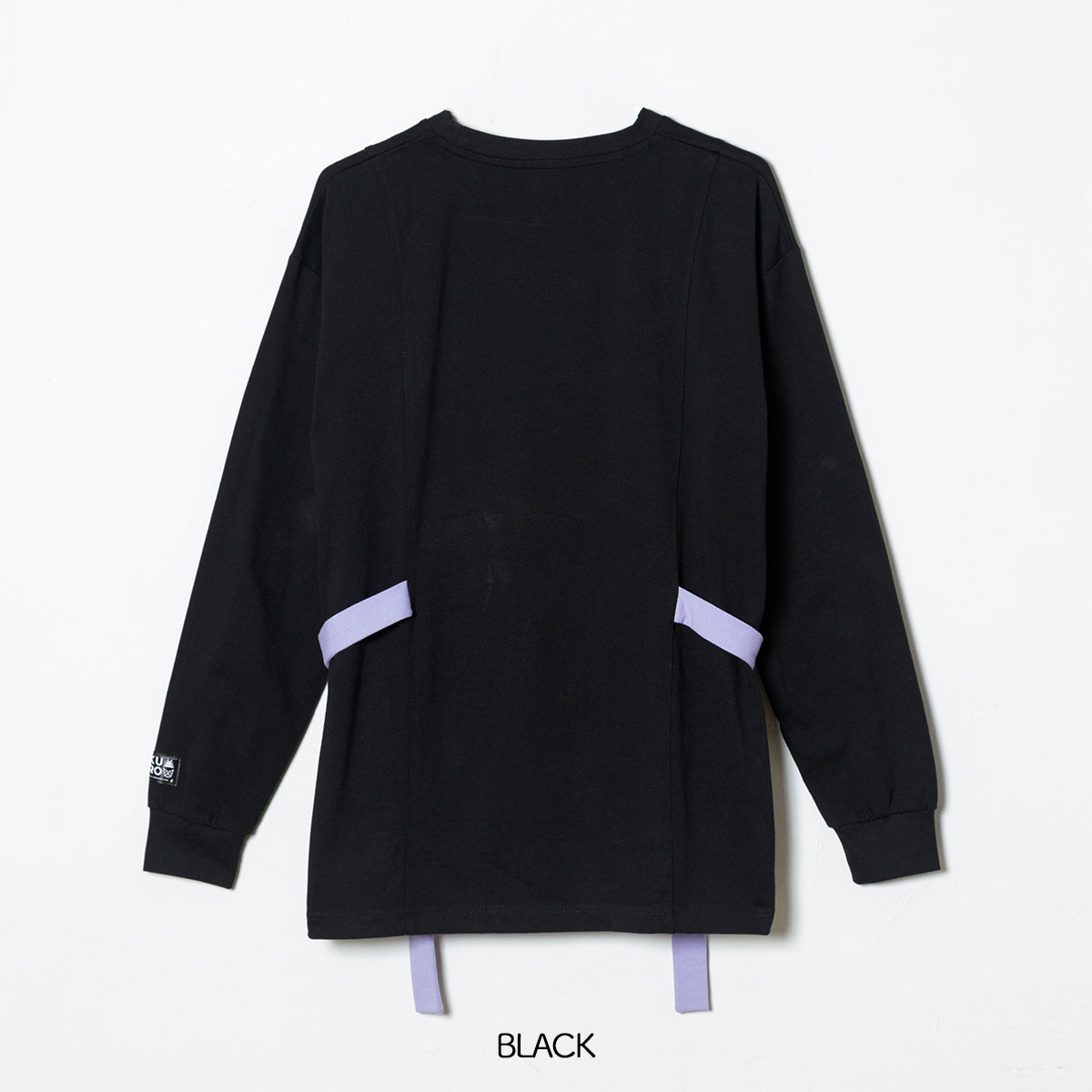 【クロミ×mew】ベルト LS Tシャツ(BLACK/WHITE)