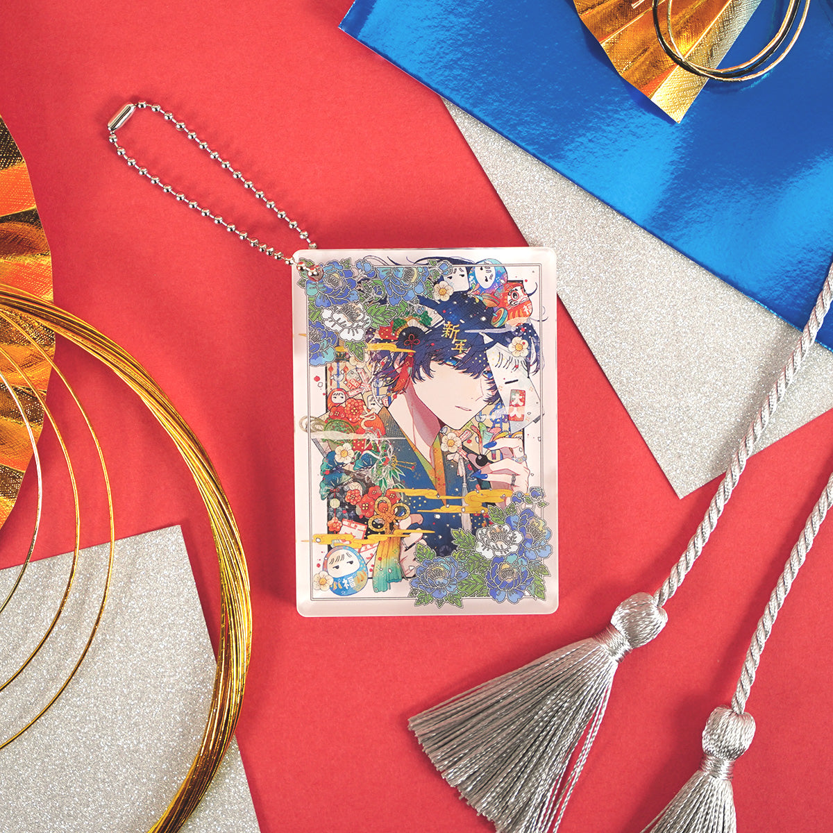 【cielkocka】2026正月アクリルブロックキーホルダー(全3種)