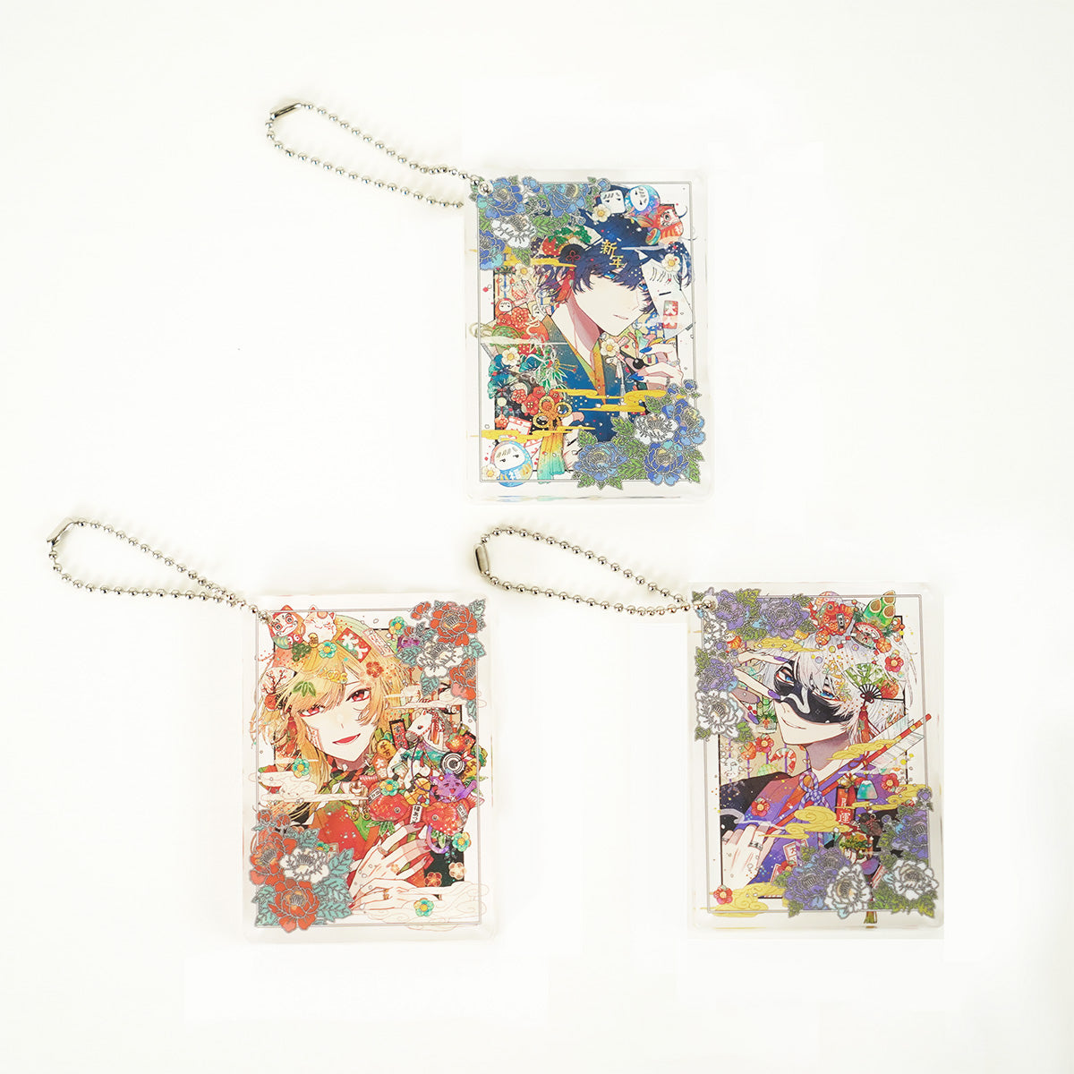 【cielkocka】2026正月アクリルブロックキーホルダー(全3種)