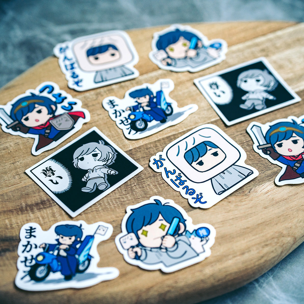 【そらる】そらるスタンプ ステッカーセット