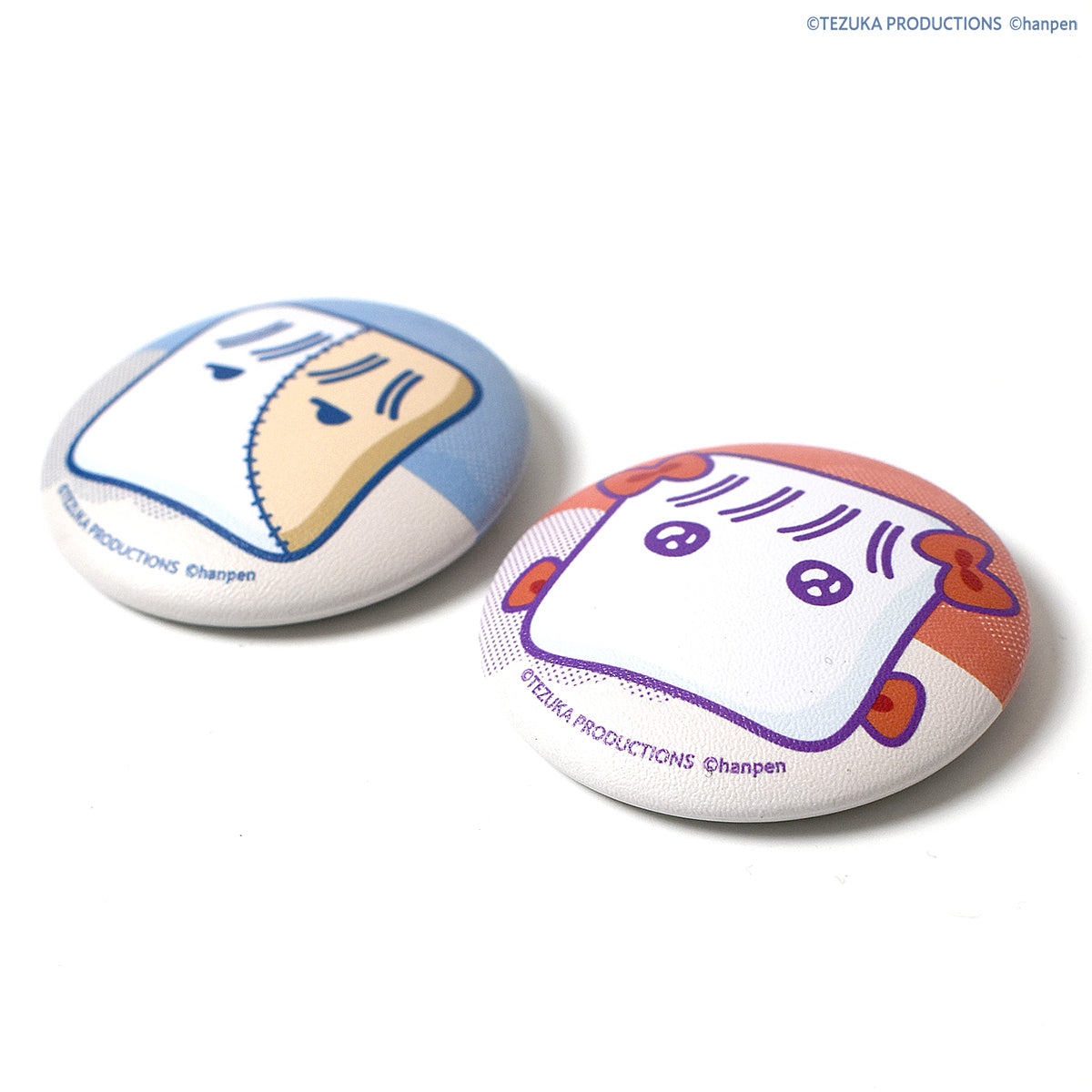 【ブラック・ジャック×はんぺんくん】ぷにぷに缶バッジ(全2種)