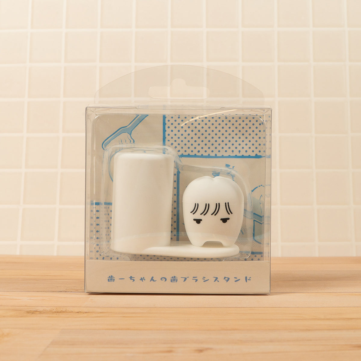 【cielkocka】歯ーちゃんの歯ブラシスタンド