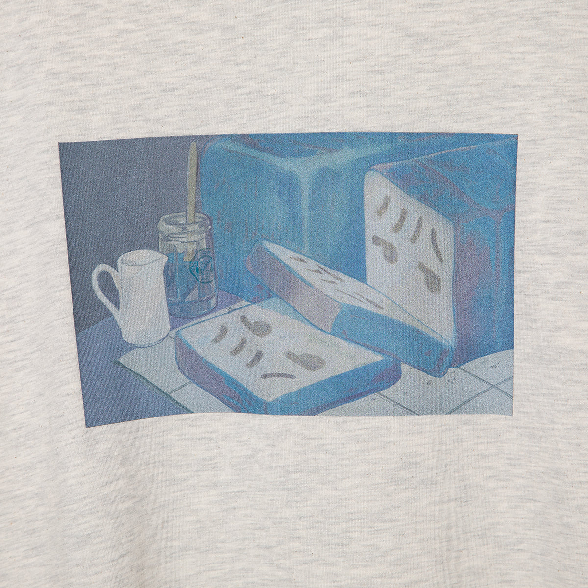 【cielkocka】はんぺんブレッドTシャツ