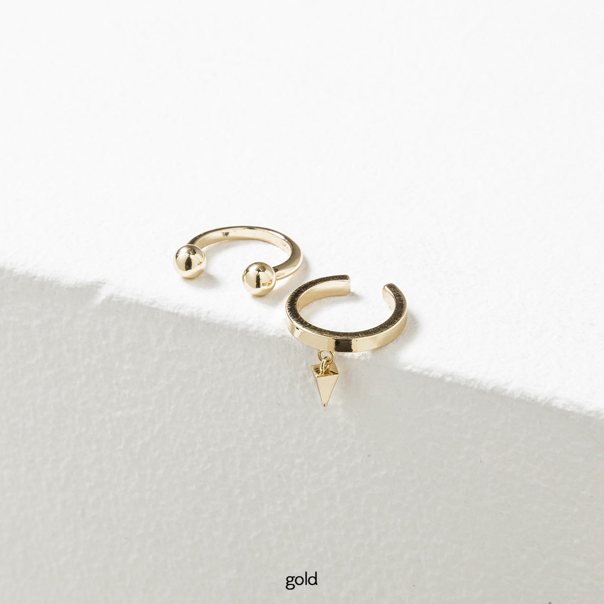 【mew】リングセット（GLD／SLV）