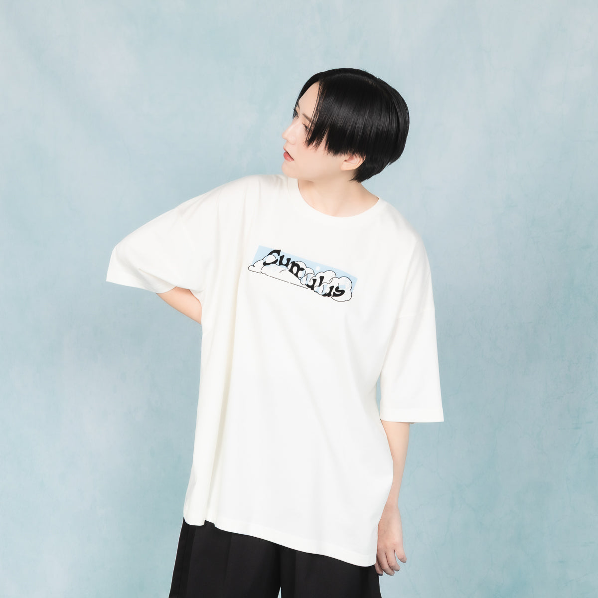 【cielkocka】Cumulus Tシャツ（通常丈）