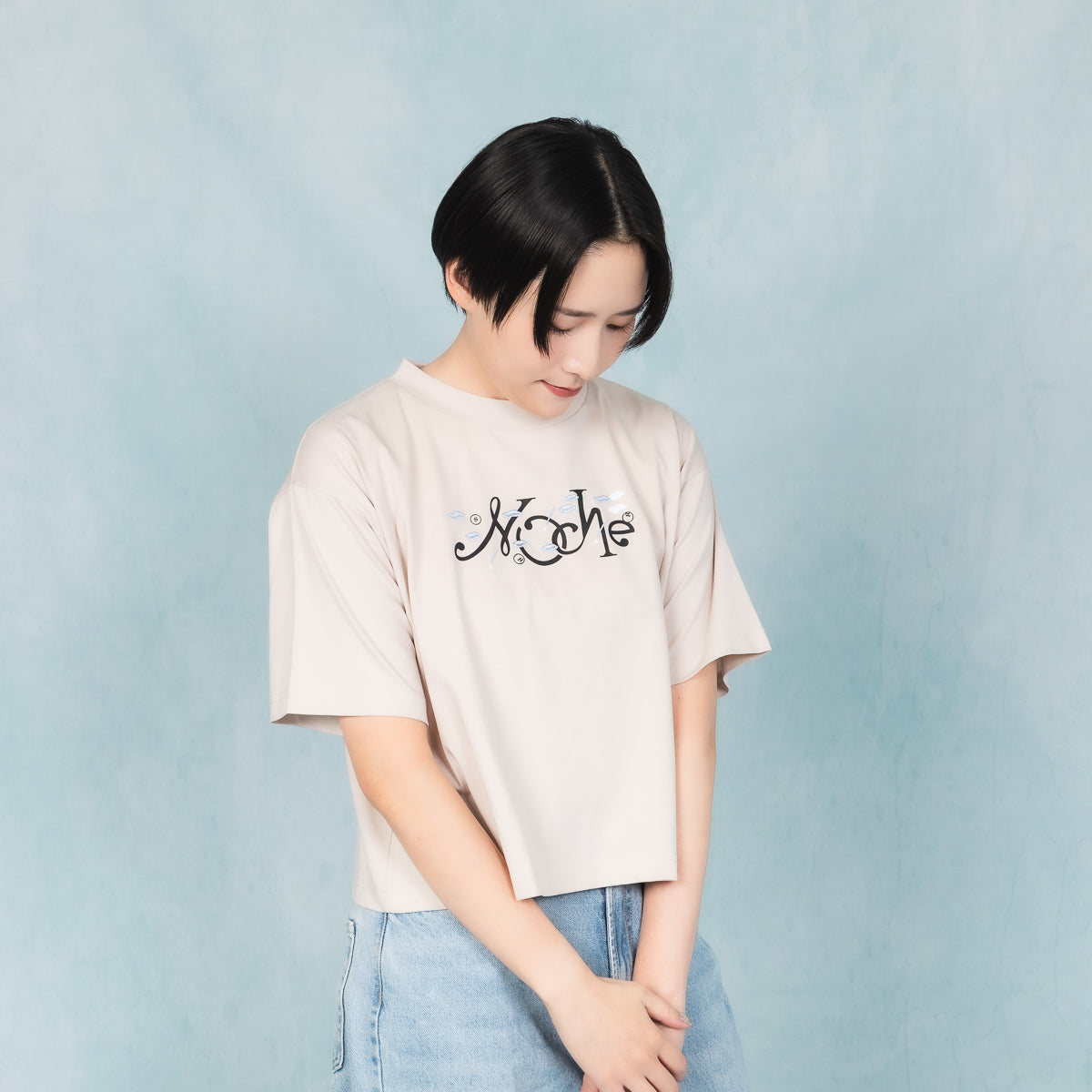 【cielkocka】Noche Tシャツ（ショート丈）