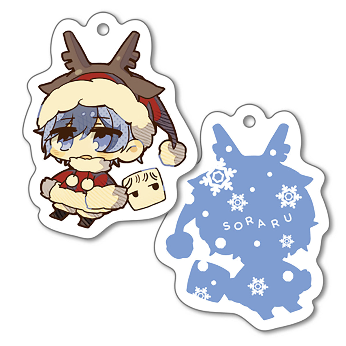 【そらる】アクリルキーホルダー クリスマス会ver.（そらまふうらさかのふゆやすみ！）
