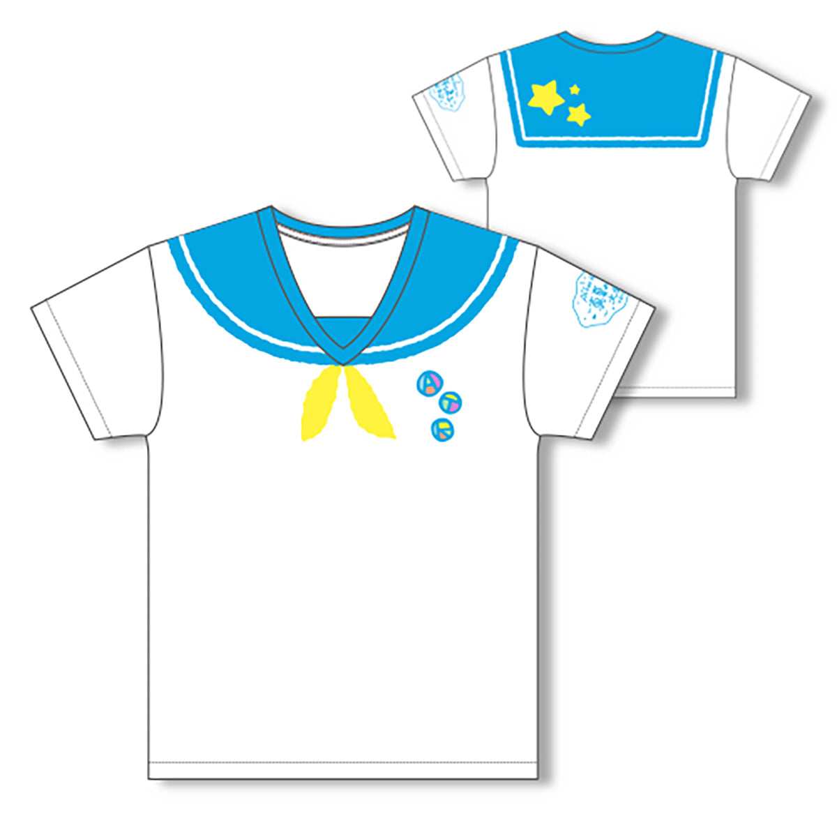 【そらる】セーラー服風Tシャツ（After the Rain 2019 ～真夏のそらまふ大発生!!＠富士急ハイランド～）