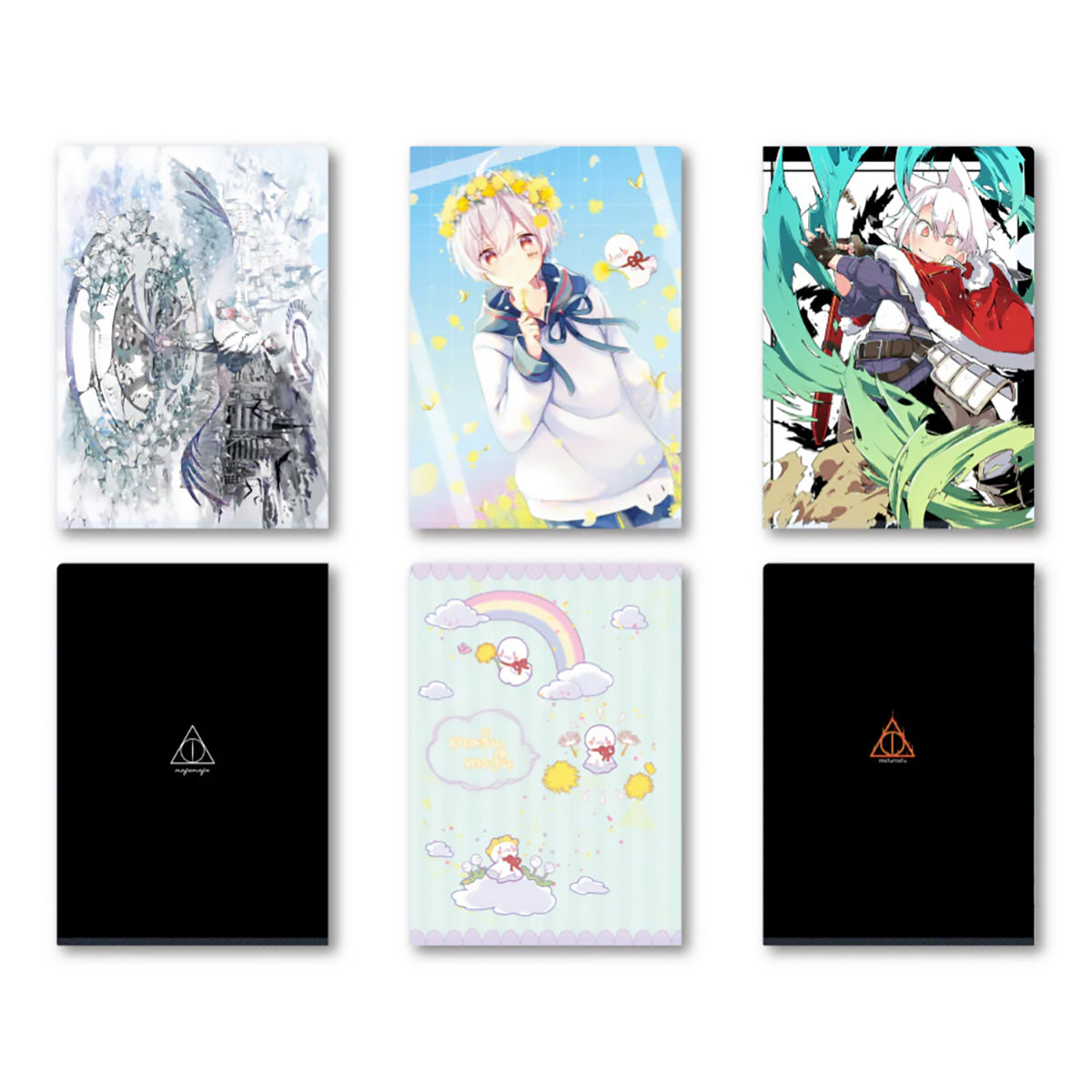 【まふまふ】クリアファイル3種セット（すーぱーまふまふわーるど）