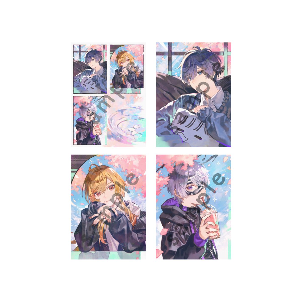 【cielkocka】スプリングブロマイド（全4種）