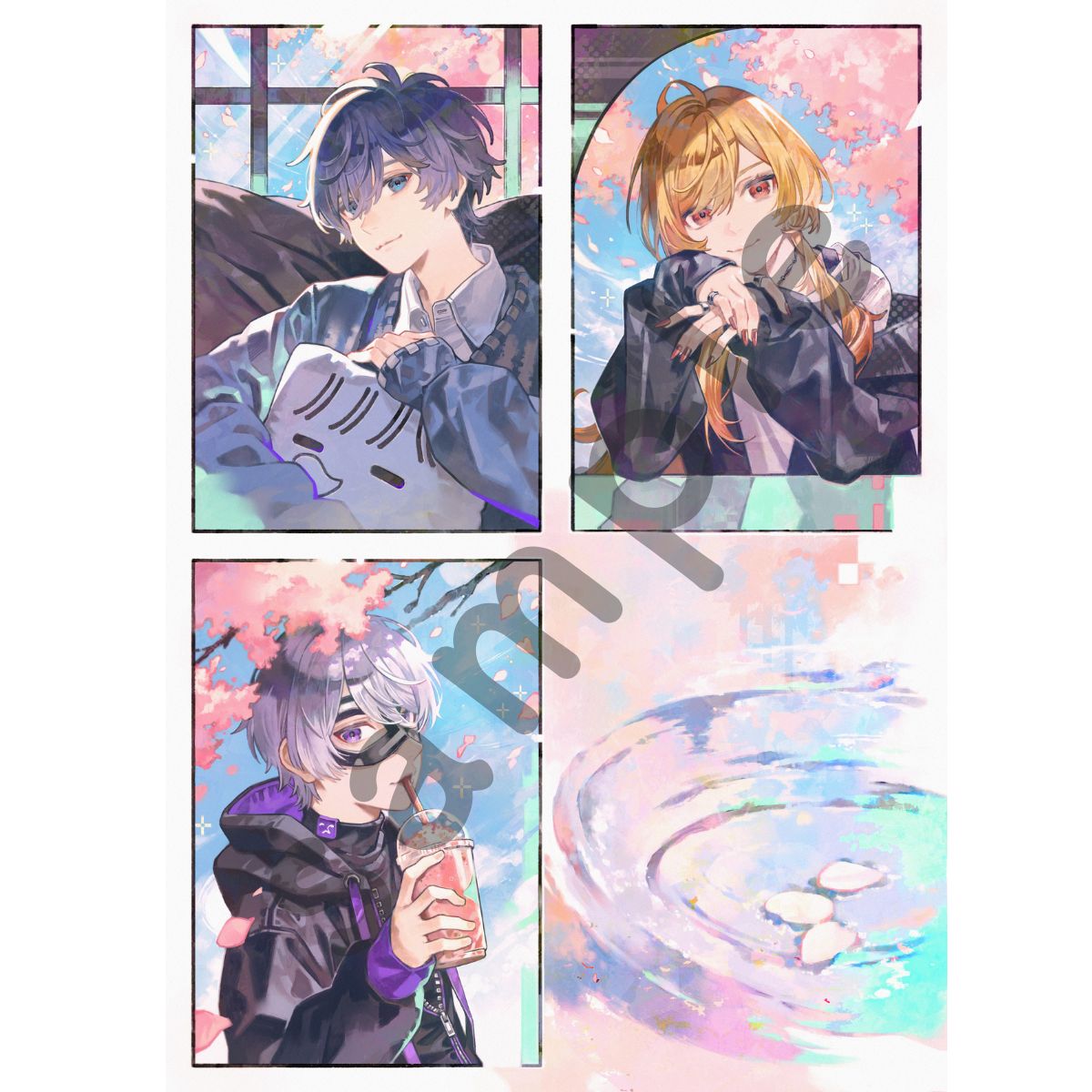 【cielkocka】スプリングブロマイド（全4種）