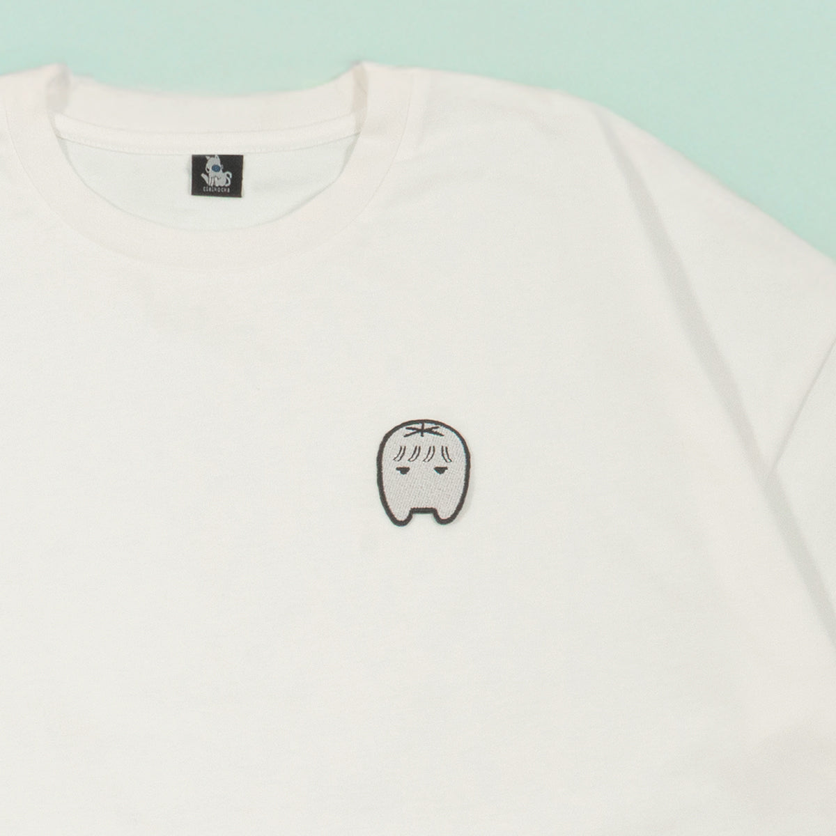 【cielkocka】刺繍Tシャツ（歯ーちゃんver）